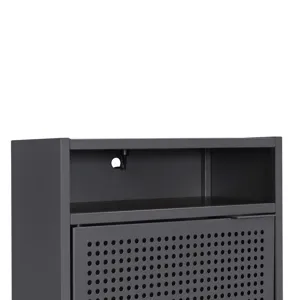 Ember Nightstand (C-1094) GREY NIGHTSTAND W/ USB