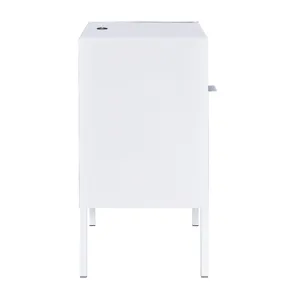 Ember Nightstand (C-1094) WHITE NIGHTSTAND W/ USB