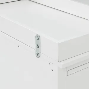 Emery Changing Table Top in White