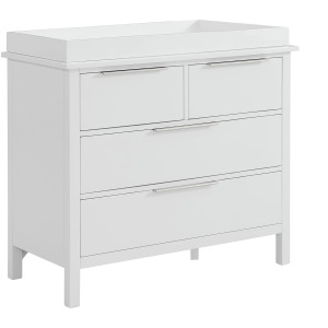 Emery Small Changing Table Top in White