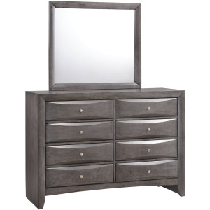 Emily Dresser & Mirror Set