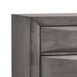 Emily Chest Grey 5Drawer (Sturdy)