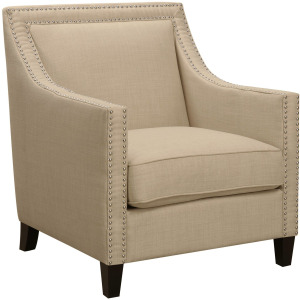 Erica 497 Chair W/Chrome Nails Heirloom Natural (ISTA 3)