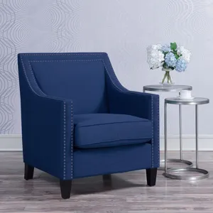 Erica 497 Chair W/Chrome Nails Heirloom Blue (ISTA 3)