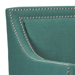 Erica 497 Chair W/Chrome Nails Heirloom Aqua/Teal