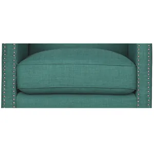 Erica 497 Chair W/Chrome Nails Heirloom Aqua/Teal
