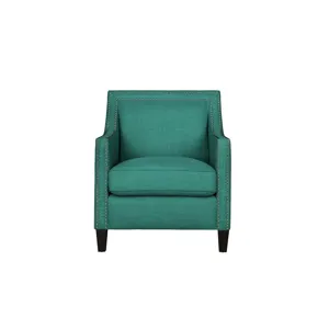 Erica 497 Chair W/Chrome Nails Heirloom Aqua/Teal
