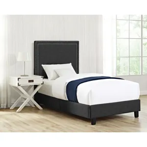Erica Twin Bed in Heirloom Charcoal