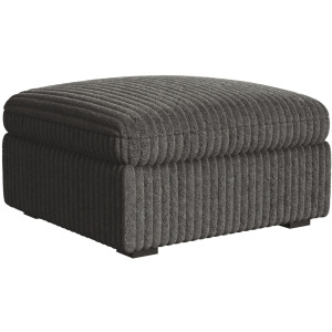 Esprit Modular Ottoman in Grand Cord Charcoal