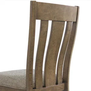 Everett 6PC Dining Set (Table + 4 Chairs + Bench) in Brown Acacia