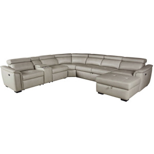 Wave 4 Pc Sectional, FAB: Harbor