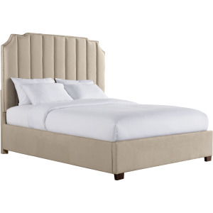 Harper Queen Bed Boulder Sand