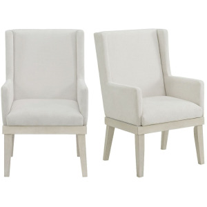 Avalanche Dining Arm Chair in Antique White (2 Per Carton)