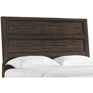 Colorado City Queen Panel Headboard in Charcoal