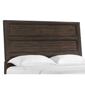 Colorado City Queen Panel Headboard in Charcoal