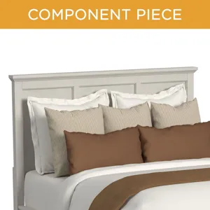 Canterbury Queen Panel Headboard in Ivory