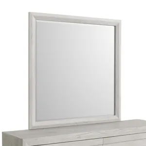 Fort Worth Dresser & Mirror Set in White