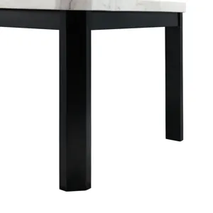 Francesca White Standard Height Dining Table
