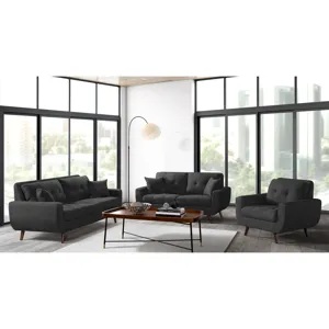 Freeport Sofa W/2 Pillows Heirloom Charcoal