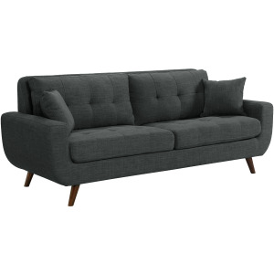 Freeport Sofa W/2 Pillows Heirloom Charcoal
