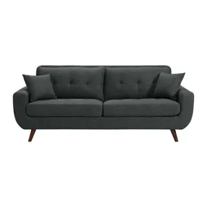 Freeport Sofa W/2 Pillows Heirloom Charcoal