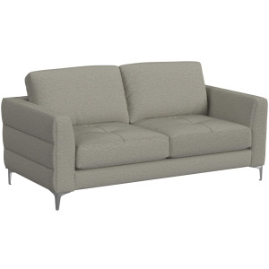 Fuji Loveseat in Furiosa Taupe with Metal Legs