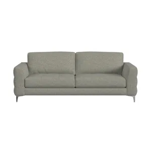 Fuji Sofa in Furiosa Taupe with Metal Legs