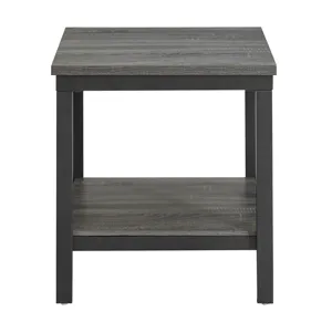 Gemma End Table in Grey