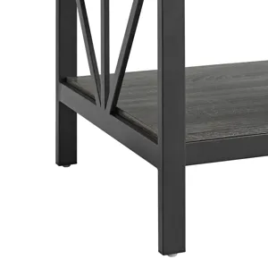 Gemma End Table in Grey
