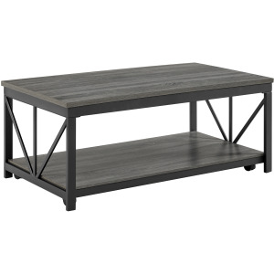 Gemma Lift Top Coffee Table in Grey