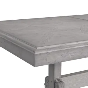 Glenmore Dining Table with 2x18\" Leaves in Aged Grey