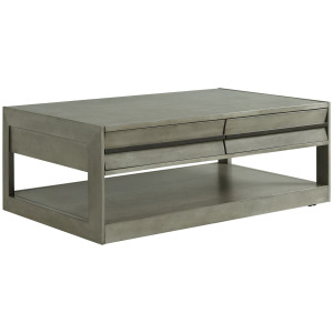 Gordon Rectangular Coffee Table in grey