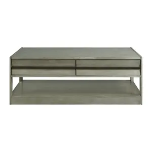 Gordon Rectangular Coffee Table in grey