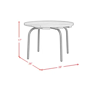 Grace Outdoor Seating 4PC Set - Black, Natural and Olefin Beige
