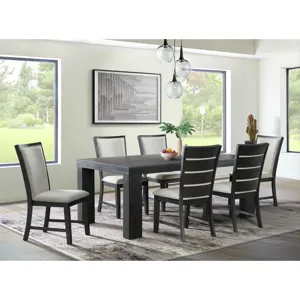 Grady Rectangle Dining Table Black