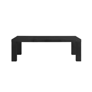 Grady Rectangle Dining Table Black