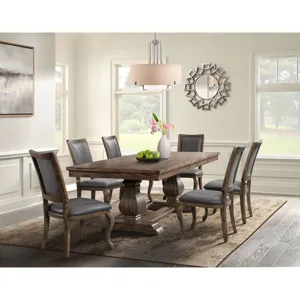 Gramercy Dining Rectangle Back Chair w/PU Back (2pcs Per Carton)