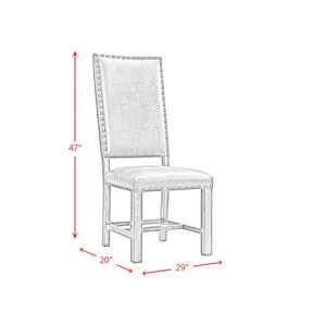 Gramercy Dining Straight Leg Side Chair (2pcs Per Carton)