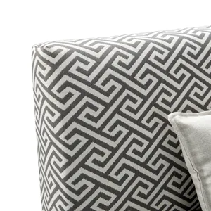 Gramercy Dining Three Seat Sofa w/Seven Pillows