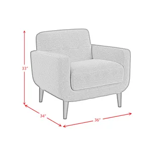 Hadley II Chair in Belfast China Beige