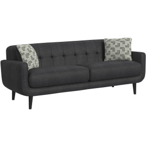 Hadley II Sofa in Debussy Night with 2 Pillows