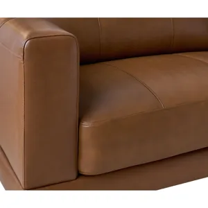 Hampton Sofa in Fiero Tan (Top Grain/PVC)