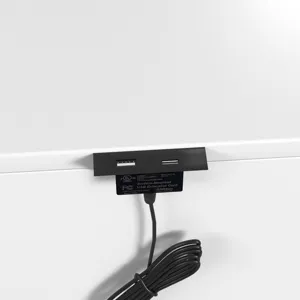 Hampton Kids 2-Drawer Nightstand with USB in White