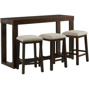 Hardy Occasional Bar Table Single Pack (Table + Three Stools)