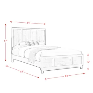 Harlington Queen Panel Bed