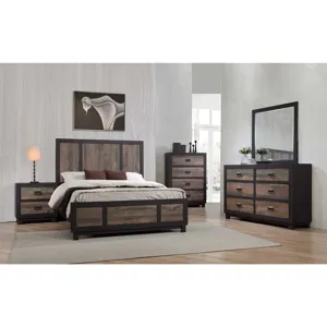 Harlington 6-Drawer Dresser w/ Mirror Set