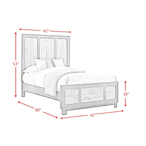 Harlington Twin Panel Bed
