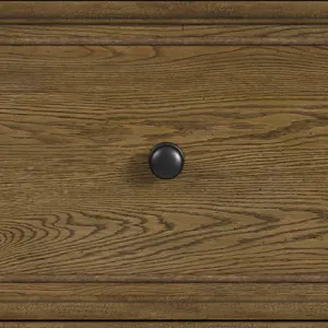 Heritage & Home Dresser and Mirror Sets in Oak Brown