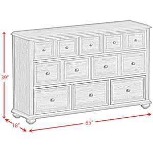 Heritage Dresser in Black