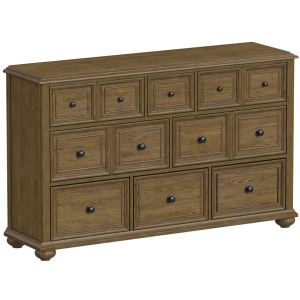 Heritage & Home Dresser in Oak Brown